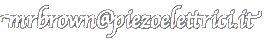 Indirizzo email di Mister Brown Indirizzo email di Mister Brown